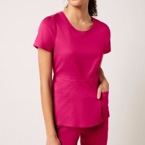 Jaanuu – Fuchsia Jolie Collection Peplum Top M NWT